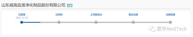 血液净化龙头冲刺IPO！